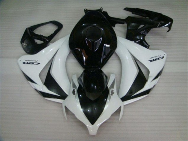 2008-2011 Schwarz Weiß Honda CBR1000RR Motorrad Verkleidungen 2008-2011 Schwarz Weiß Honda CBR1000RR Motorrad Verkleidungen