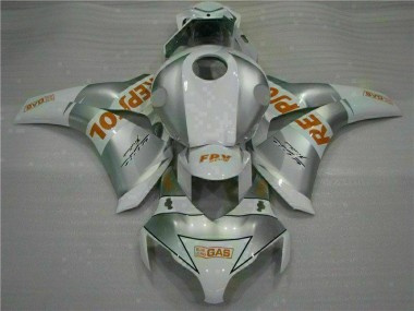 2008-2011 Silber Honda CBR1000RR Motorrad Verkleidung