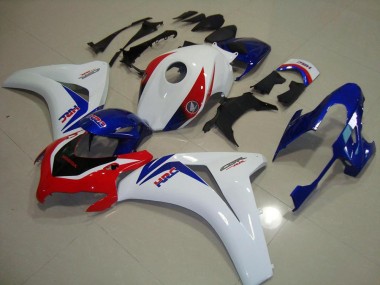 2008-2011 Weiß Blau Rot HRC Honda CBR1000RR Motorrad Verkleidung