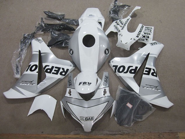 2008-2011 Weiß Repsol Honda CBR1000RR Motorrad Verkleidungen 2008-2011 Weiß Repsol Honda CBR1000RR Motorrad Verkleidungen