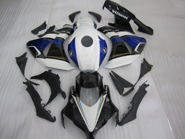 2008-2011 Weiß Schwarz Blau Honda CBR1000RR Motorrad Verkleidung