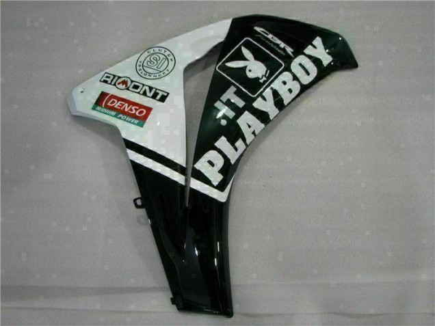 2008-2011 Weiß Schwarz Playboy Honda CBR1000RR Motorrad Verkleidung 2008-2011 Weiß Schwarz Playboy Honda CBR1000RR Motorrad Verkleidung