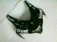 2008-2011 Weiß Schwarz West Honda CBR1000RR Motorrad Verkleidung