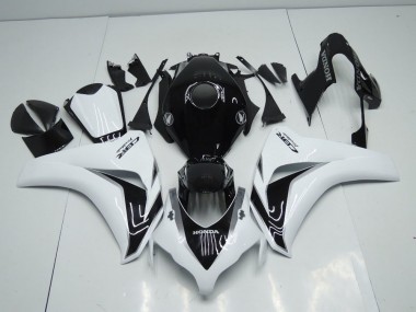 2008-2011 Weiß Und Schwarz Grau Honda CBR1000RR Motorrad Verkleidung