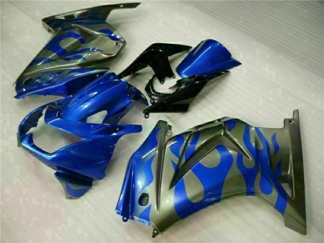 2008-2012 Blau Kawasaki EX250 Motorrad Verkleidung 2008-2012 Blau Kawasaki EX250 Motorrad Verkleidung