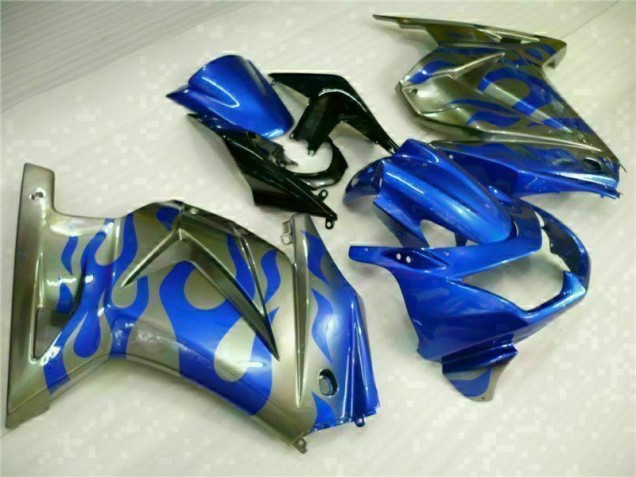 2008-2012 Blau Kawasaki EX250 Motorrad Verkleidung 2008-2012 Blau Kawasaki EX250 Motorrad Verkleidung