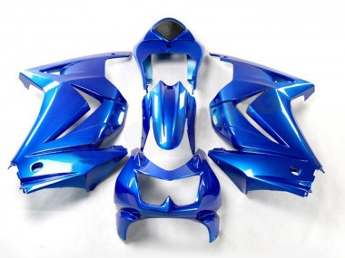 2008-2012 Blau Kawasaki EX250 Motorrad Verkleidungen