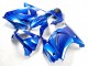 2008-2012 Blau Kawasaki EX250 Motorrad Verkleidungen