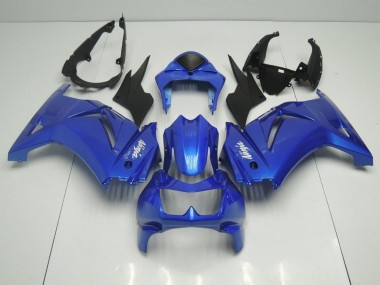 2008-2012 Blau Kawasaki ZX250R Motorrad Verkleidung