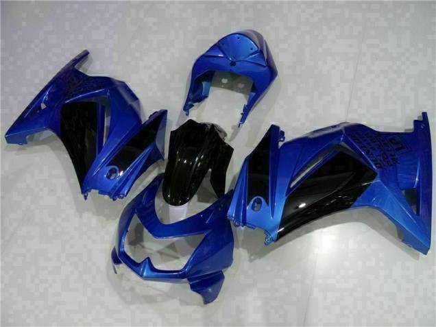 2008-2012 Blau Schwarz Kawasaki EX250 Motorrad Verkleidung 2008-2012 Blau Schwarz Kawasaki EX250 Motorrad Verkleidung