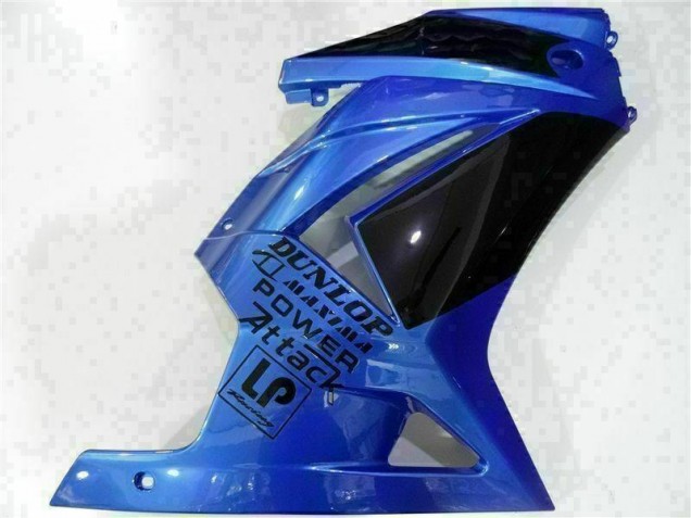 2008-2012 Blau Schwarz Kawasaki EX250 Motorrad Verkleidung 2008-2012 Blau Schwarz Kawasaki EX250 Motorrad Verkleidung