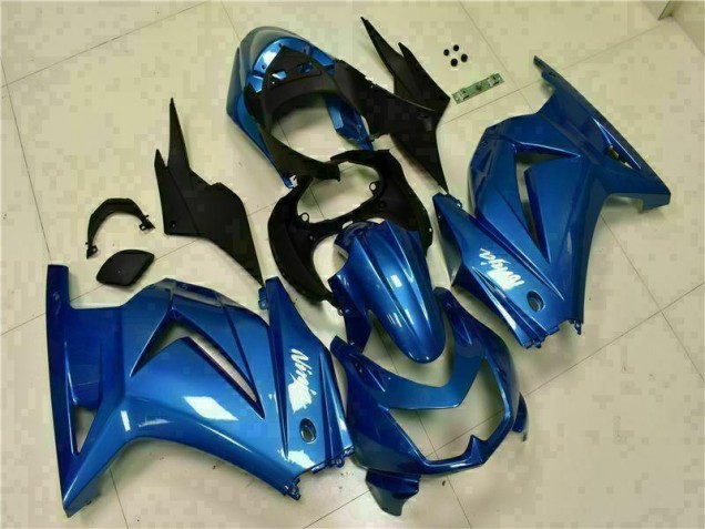 2008-2012 Blau Schwarz Weiß Ninja Kawasaki EX250 Motorrad Verkleidung 2008-2012 Blau Schwarz Weiß Ninja Kawasaki EX250 Motorrad Verkleidung