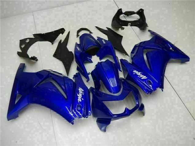 2008-2012 Blau Schwarz Weiß Ninja Kawasaki EX250 Motorrad Verkleidungen 2008-2012 Blau Schwarz Weiß Ninja Kawasaki EX250 Motorrad Verkleidungen