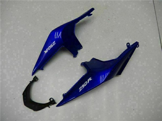 2008-2012 Blau Schwarz Weiß Ninja Kawasaki EX250 Motorrad Verkleidungen 2008-2012 Blau Schwarz Weiß Ninja Kawasaki EX250 Motorrad Verkleidungen