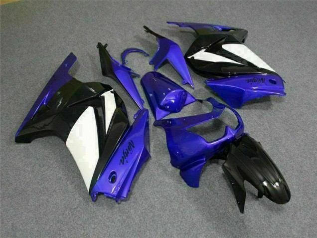 2008-2012 Blau Weiß Schwarz Ninja Kawasaki EX250 Motorrad Verkleidung 2008-2012 Blau Weiß Schwarz Ninja Kawasaki EX250 Motorrad Verkleidung