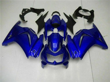 2008-2012 Glänzend Blau Kawasaki EX250 Motorrad Verkleidung