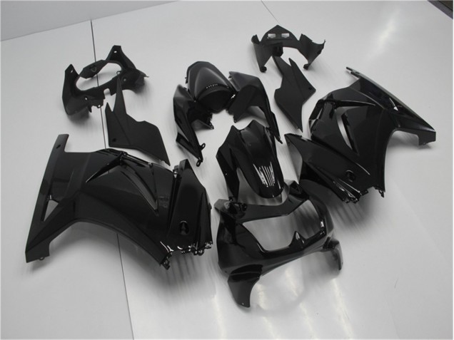 2008-2012 Glänzend Schwarz Kawasaki EX250 Motorrad Verkleidung 2008-2012 Glänzend Schwarz Kawasaki EX250 Motorrad Verkleidung