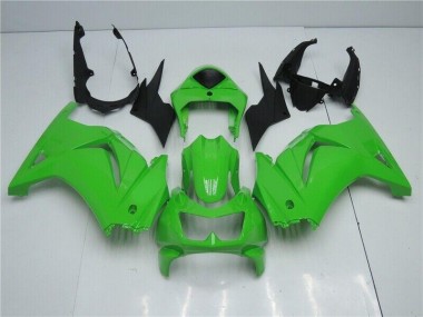 2008-2012 Grün Kawasaki EX250 Motorrad Vollverkleidung