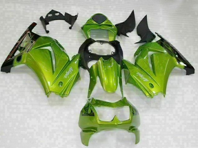 2008-2012 Grün Schwarz Kawasaki EX250 Motorrad Verkleidung & Plastik 2008-2012 Grün Schwarz Kawasaki EX250 Motorrad Verkleidung & Plastik