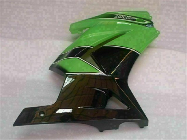 2008-2012 Grün Schwarz Kawasaki EX250 Motorrad Verkleidungen