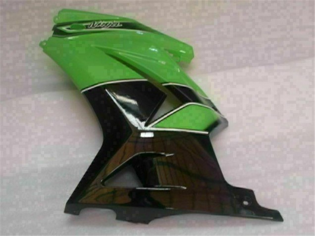2008-2012 Grün Schwarz Kawasaki EX250 Motorrad Verkleidungen
