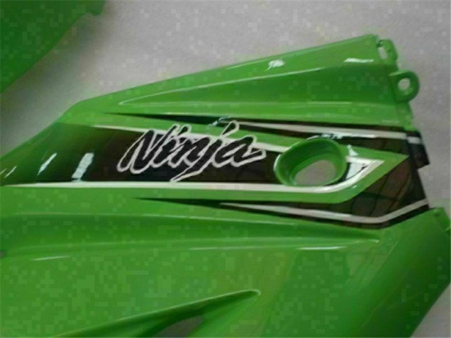 2008-2012 Grün Schwarz Kawasaki EX250 Motorrad Verkleidungen