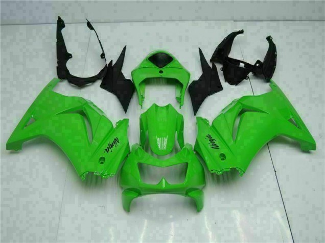 2008-2012 Grün Schwarzer Ninja Kawasaki EX250 Motorrad Verkleidung Komplett Sets 2008-2012 Grün Schwarzer Ninja Kawasaki EX250 Motorrad Verkleidung Komplett Sets