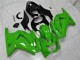 2008-2012 Grün Schwarzer Ninja Kawasaki EX250 Motorrad Verkleidungen 2008-2012 Grün Schwarzer Ninja Kawasaki EX250 Motorrad Verkleidungen