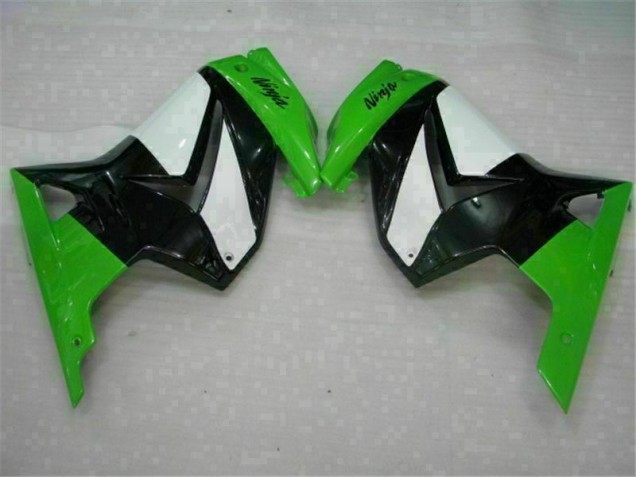 2008-2012 Grün Schwarzer Ninja Kawasaki EX250 Motorrad Vollverkleidung & Plastik