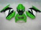 2008-2012 Grün Schwarzer Ninja Kawasaki EX250 Motorrad Vollverkleidung & Plastik