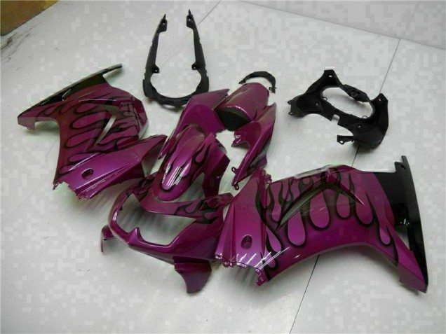2008-2012 Lila Kawasaki EX250 Motorrad Verkleidung 2008-2012 Lila Kawasaki EX250 Motorrad Verkleidung