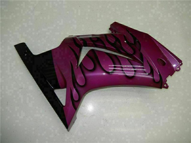 2008-2012 Lila Kawasaki EX250 Motorrad Verkleidung 2008-2012 Lila Kawasaki EX250 Motorrad Verkleidung