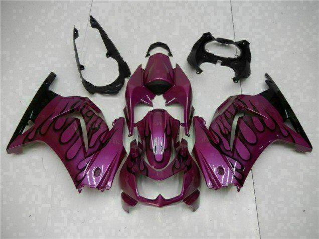 2008-2012 Lila Kawasaki EX250 Motorrad Verkleidung 2008-2012 Lila Kawasaki EX250 Motorrad Verkleidung