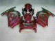 2008-2012 Lila Rot Kawasaki EX250 Motorrad Verkleidung 2008-2012 Lila Rot Kawasaki EX250 Motorrad Verkleidung