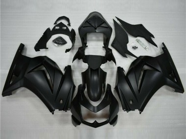 2008-2012 Matt Schwarz Kawasaki EX250 Motorrad Verkleidung