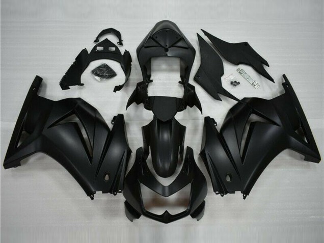 2008-2012 Matt Schwarz Kawasaki EX250 Motorrad Verkleidung 2008-2012 Matt Schwarz Kawasaki EX250 Motorrad Verkleidung