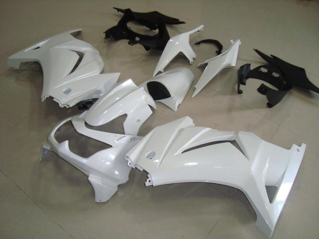 2008-2012 Perl weiß Kawasaki ZX250R Motorrad Verkleidung 2008-2012 Perl weiß Kawasaki ZX250R Motorrad Verkleidung