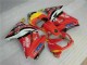 2008-2012 Rot Gelb Kawasaki EX250 Motorrad Verkleidung 2008-2012 Rot Gelb Kawasaki EX250 Motorrad Verkleidung