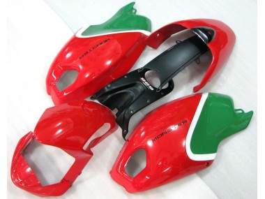 2008-2012 Rot Grün Monster Ducati Monster 696 Motorrad Verkleidung
