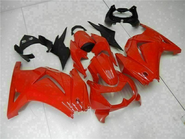 2008-2012 Rot Kawasaki EX250 Motorrad Verkleidung 2008-2012 Rot Kawasaki EX250 Motorrad Verkleidung