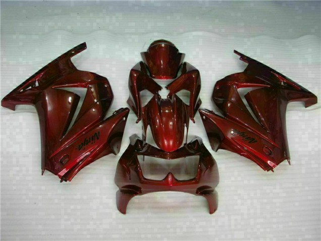 2008-2012 Rot Ninja Kawasaki EX250 Motorrad Verkleidung