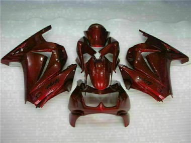 2008-2012 Rot Ninja Kawasaki EX250 Motorrad Verkleidung