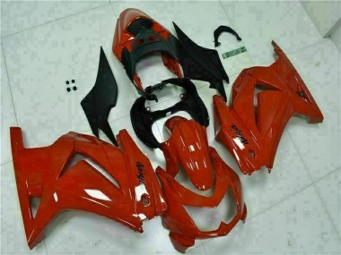 2008-2012 Rot Schwarz Ninja Kawasaki EX250 Motorrad Verkleidung