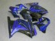 2008-2012 Schwarz Blau Kawasaki EX250 Motorrad Verkleidungen 2008-2012 Schwarz Blau Kawasaki EX250 Motorrad Verkleidungen