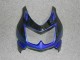 2008-2012 Schwarz Blau Kawasaki EX250 Motorrad Verkleidungen 2008-2012 Schwarz Blau Kawasaki EX250 Motorrad Verkleidungen