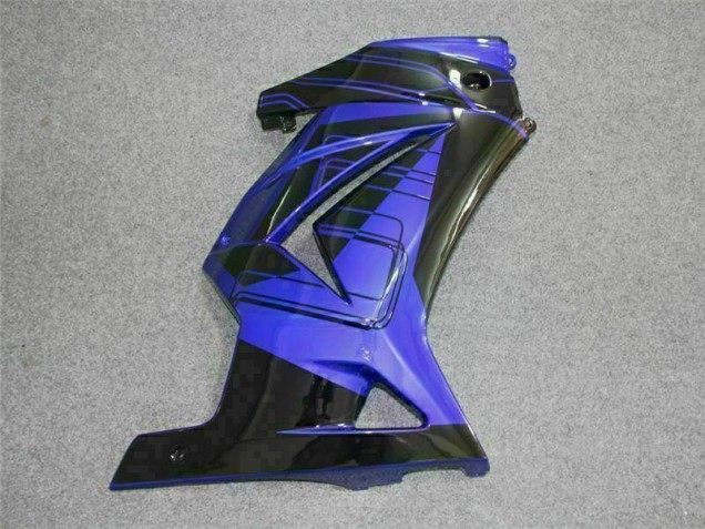 2008-2012 Schwarz Blau Kawasaki EX250 Motorrad Verkleidungen 2008-2012 Schwarz Blau Kawasaki EX250 Motorrad Verkleidungen