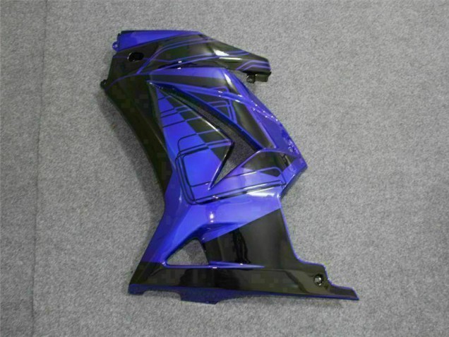 2008-2012 Schwarz Blau Kawasaki EX250 Motorrad Verkleidungen 2008-2012 Schwarz Blau Kawasaki EX250 Motorrad Verkleidungen