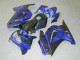2008-2012 Schwarz Blau Kawasaki EX250 Motorrad Verkleidungen 2008-2012 Schwarz Blau Kawasaki EX250 Motorrad Verkleidungen