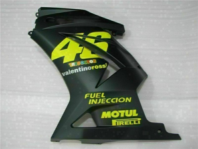 2008-2012 Schwarz Gelb 46 Kawasaki EX250 Motorrad Verkleidung 2008-2012 Schwarz Gelb 46 Kawasaki EX250 Motorrad Verkleidung