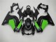 2008-2012 Schwarz Grün Kawasaki EX250 Motorrad Verkleidung 2008-2012 Schwarz Grün Kawasaki EX250 Motorrad Verkleidung